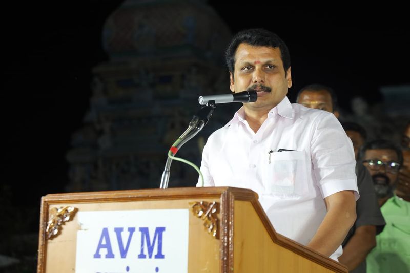 past admk government did not focus on road works says minister senthil balaji