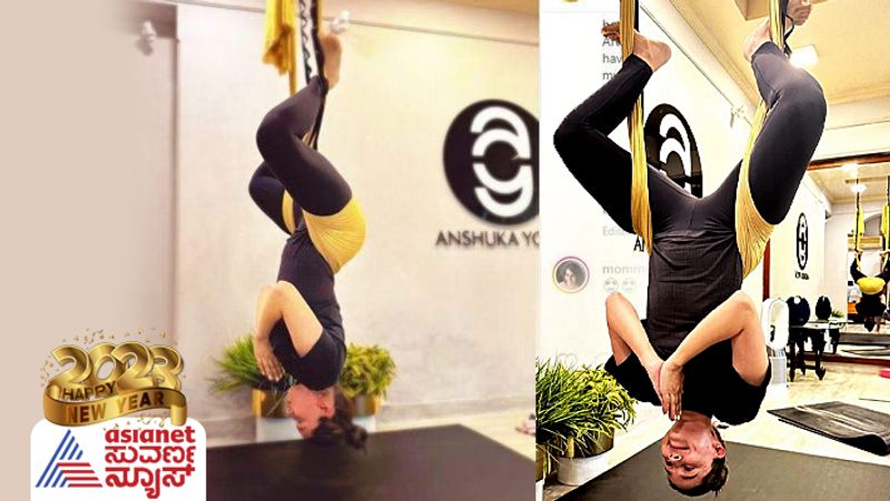 Alia Bhat did areal yoga after one and half month of delivery of child 