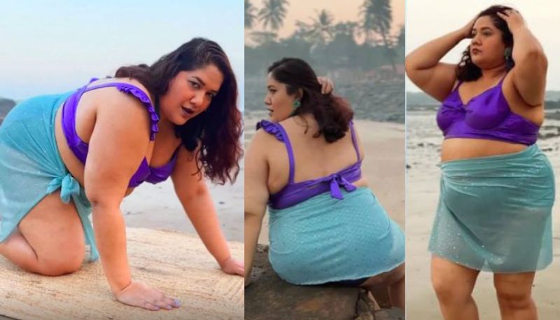 Plus size influencer Tanvi Geetha Ravishankar recreates Deepika Padukone s Besharam Rang