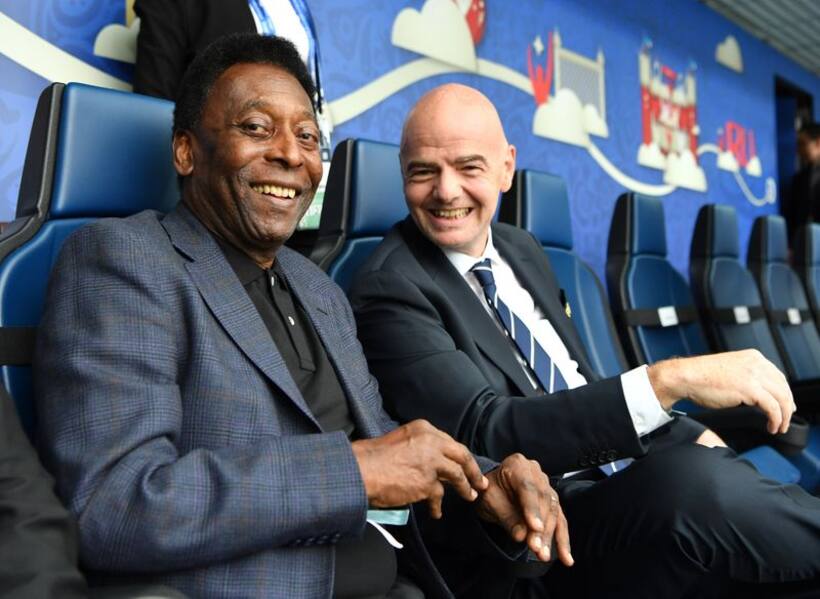 'Going to ask all countries to have one stadium with the name of Pele'   FIFA President Gianni Infantino
