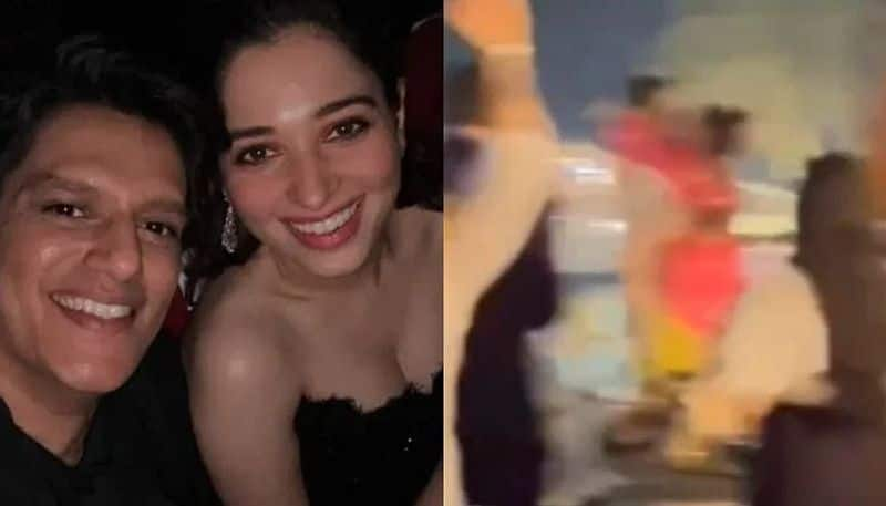 Tamannaah Bhatia and Vijay Varma dating Kissing video goes viral