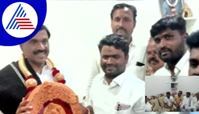 Reddy visits Siddaramaiah supporters leader at gangavati rav