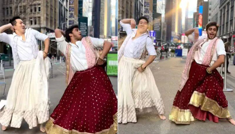 Canadian Dancer Joins Indian YouTuber To Recreate Dola Re Dola In Lehengas 