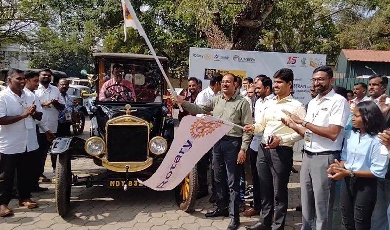 Antique Car and Bike Exhibition held in Coimbatore