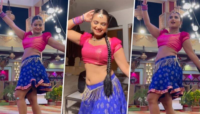 Neelam Giri SEXY video: Bhojpuri actress dance to Pawan Singh's song 'Loi Ke Toi' in pink Choli RBA