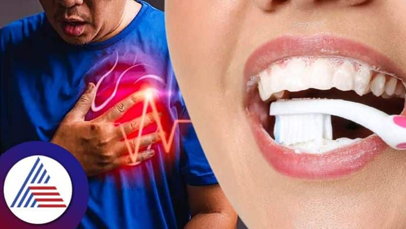 Risk of heart disease if you don't brush your teeth properly Vin