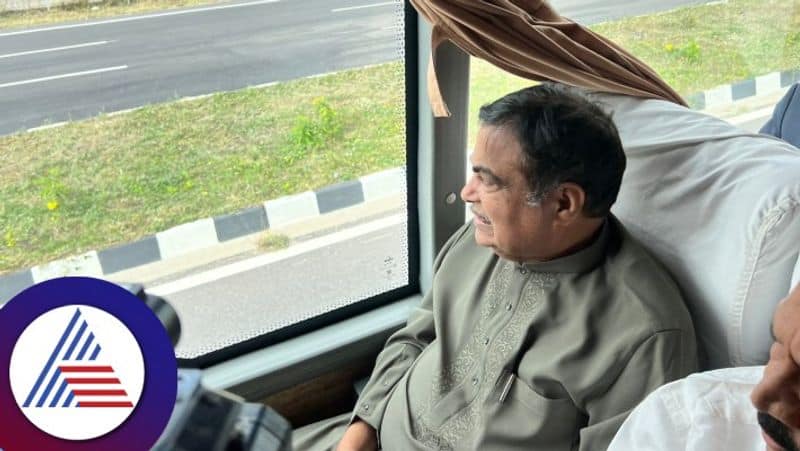 Nitin Gadkari conducted aerial survey of Bangalore-Mysore Express Highway gow