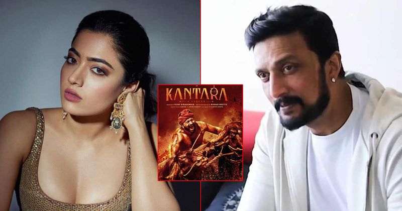 Kiccha Sudeep reacts to Rashmika Mandanna being criticised for not watching Kantara