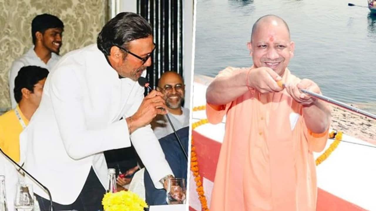 'Popcorn ka dam kam kijiye': Jackie Shroff's amusing request to CM Yogi Adityanath