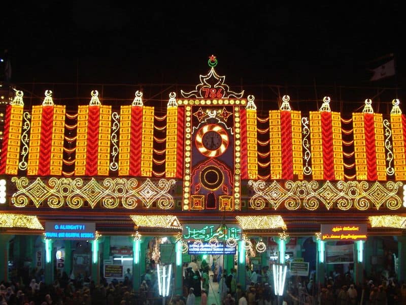 Flag lowering event in nagore dargah