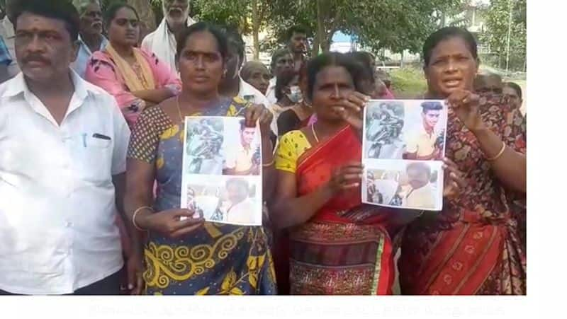 omalur youth murder case... Petition to the Superintendent of Police to arrest the real culprits