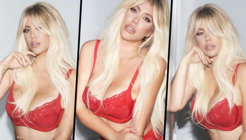 SEXY Pictures: Mauro Icardi's ex-wife Wanda Nara flaunts voluptuous body in red-hot lace bikini trolled by followers snt