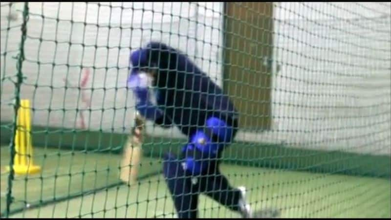 Video Playing on the front foot: Bihar Deputy CM Tejashwi Yadav hits the cricket nets