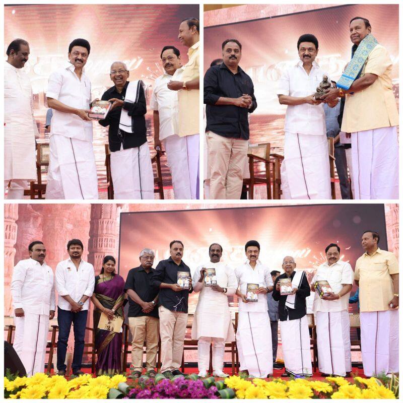 DMK Treasurer TR Balu book was released by Chief Minister M K Stalin