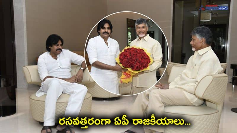 Chandrababu Naidu And Pawan Kalyan Meeting in Hyderabad 