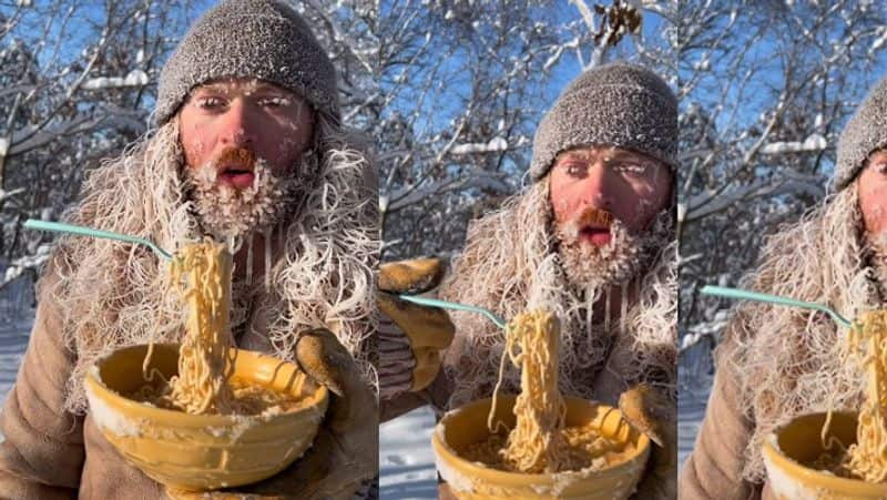  Terrible Cold makes Noodles like sticks video goes viral akb