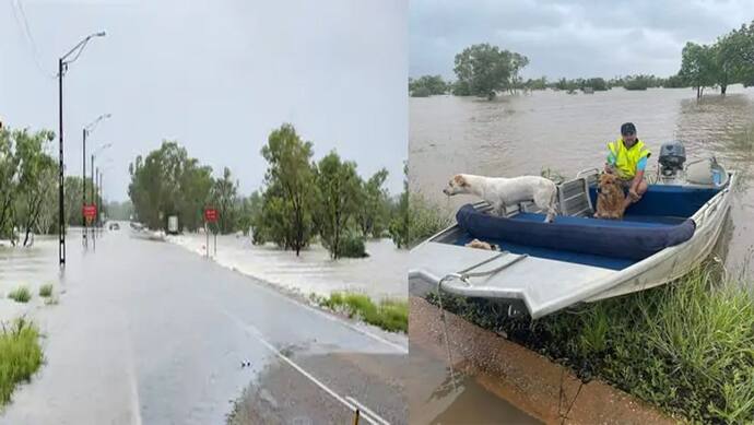 ऑस्ट्रेलिया में बाढ़ से हाहाकार, ब्रिटेन से 3 गुना ज्यादा जमीन पानी में डूबी, टूटा 100 साल का रिकॉर्ड 