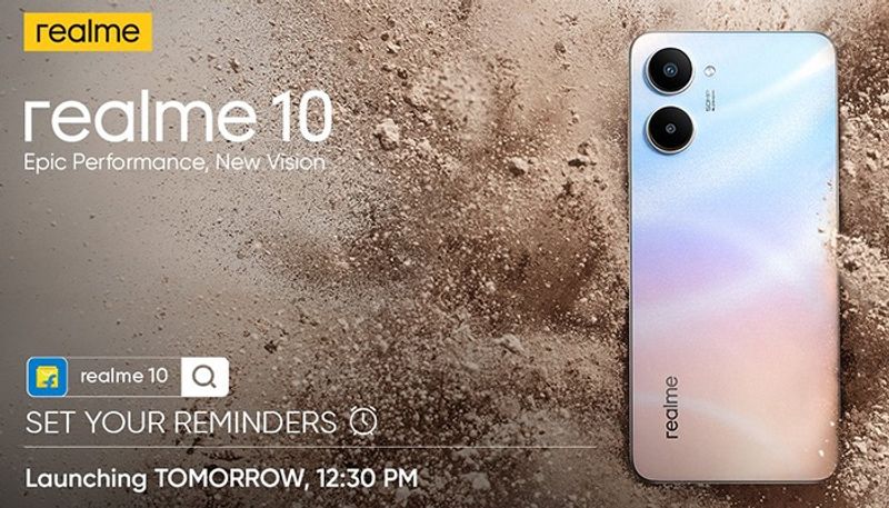 Realme 10 India launch today Know time how to watch event live expected specs price other details gcw