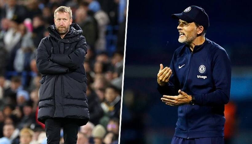 'Sack Potter, Bring Tuchel back': Angry Chelsea fans lambasts manager after FA Cup thrashing by Man City