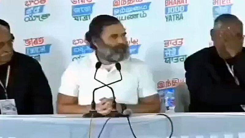 Rahul Gandhi explains why he just wears a T-shirt even during extremely cold weather.