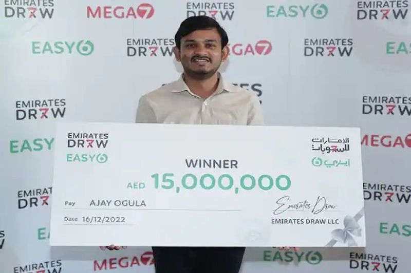 Dubai-based Indian driver wins lottery worth Rs 33 crore