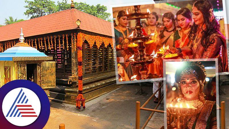 Kottankulangara Devi Temple In Kerala where male devotees need to dress like females skr