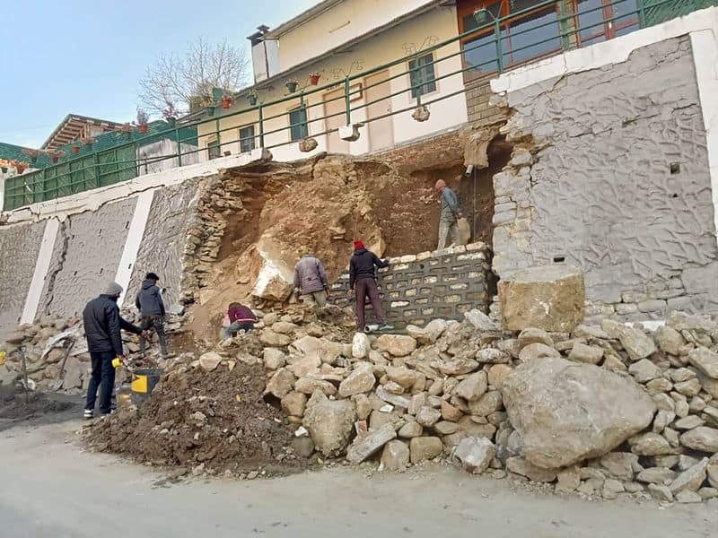 The Joshimath landslide is linked to the NTPC project.