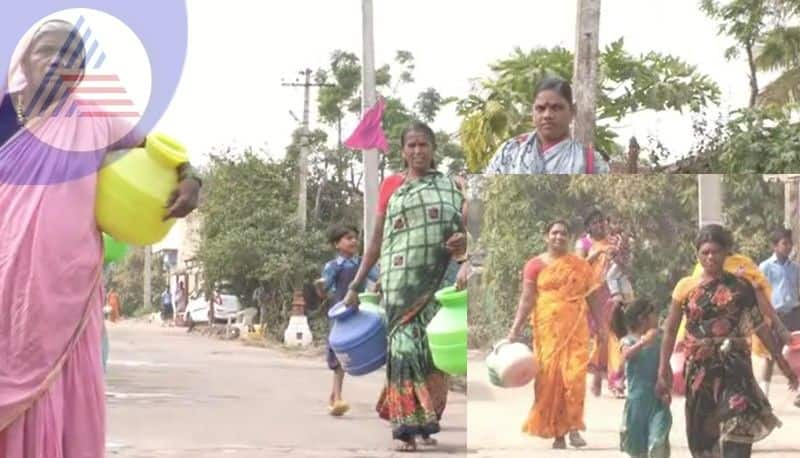 There is no water for people to drink in this town chikkodi belagavi rav