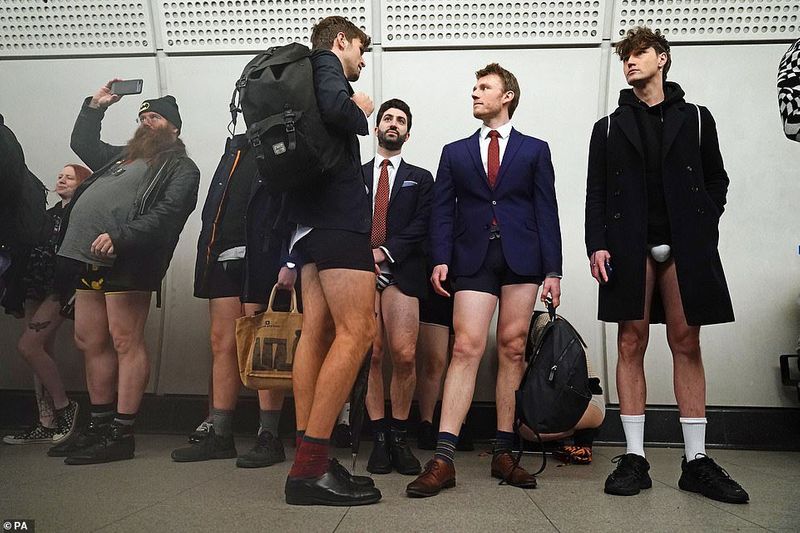 Londoners are ditching their pants for this bizarre tradition