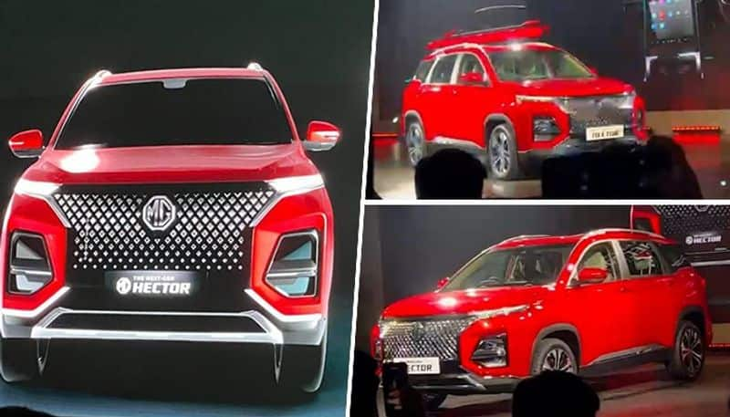 2023 MG Hector facelift Hector Plus launched at Auto Expo 2023 prices start from Rs 14 72 lakh gcw