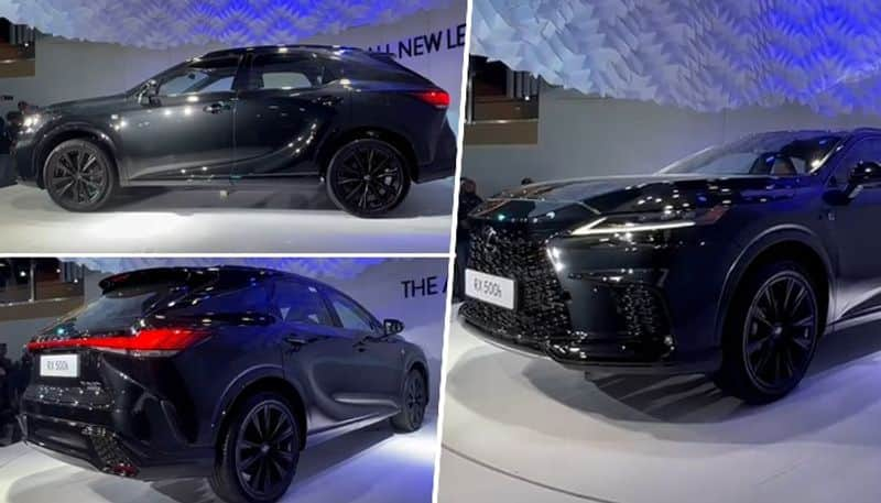 Lexus RX 500h breaks cover at Auto Expo 2023 Check out its full video gcw