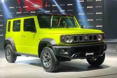 Auto Expo 2023 : लुक ही नहीं फीचर्स में भी दमदार है Maruti Suzuki Jimny 5-door, देखें Photos