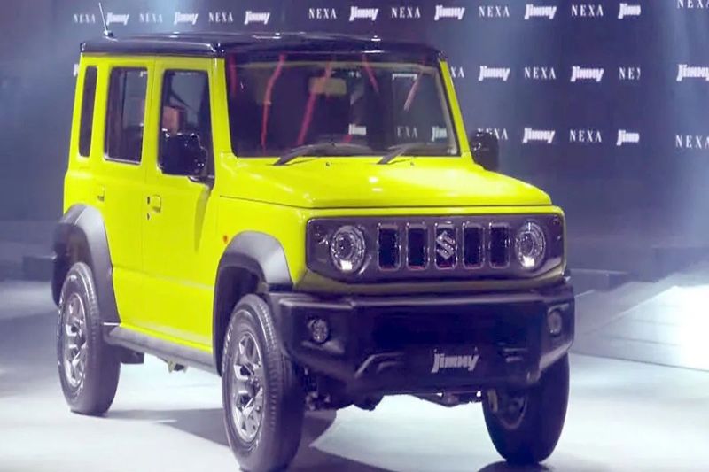 Five Door Maruti Jimny Unveiled In Delhi Auto Expo 2023