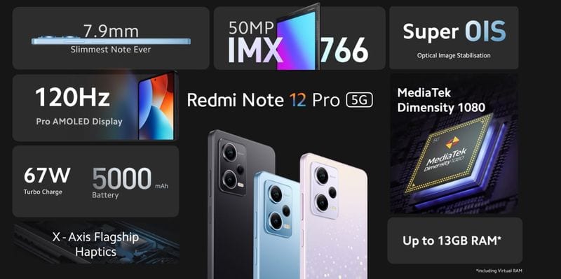 Redmi Note 12 5G series in Kochi Price Easy Store