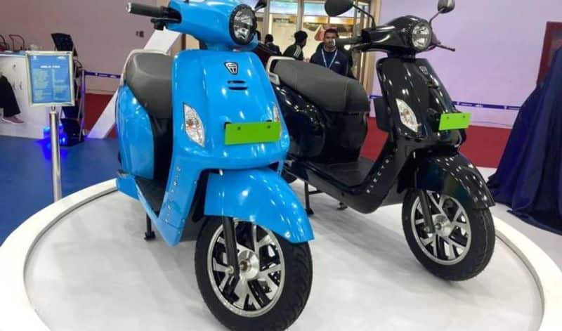 Auto Expo 2023: Godawari Electric Motors unveils Eblu Feo prototype