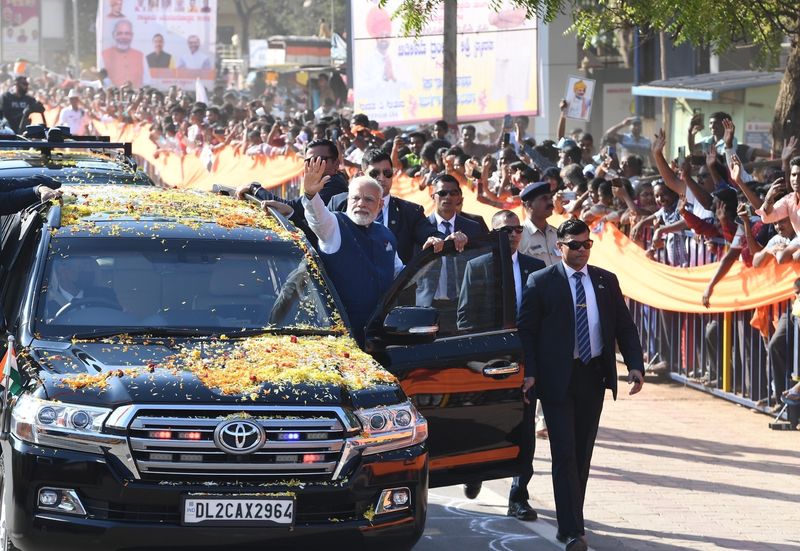 PM Narendra Modi Roadshow Again in Bengaluru grg 