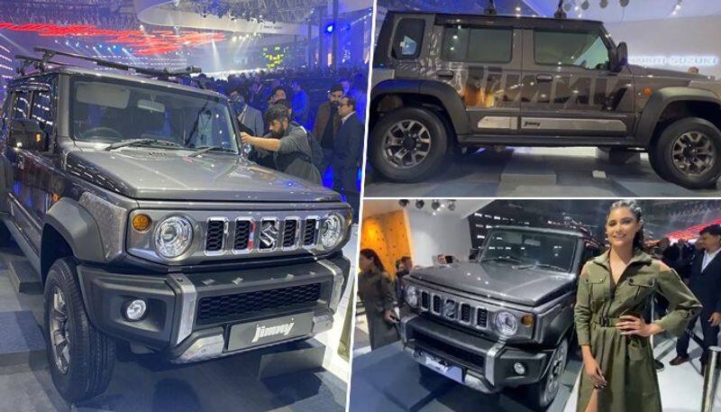 Auto Expo 2023 Maruti Suzuki Jimny 5 door SUV debuts in India bookings open gcw