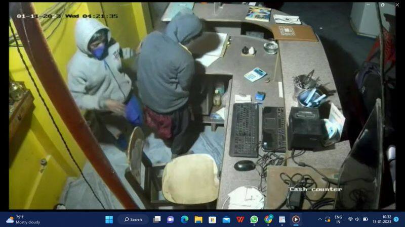 thief attempt to theft jewellery shop in coimbatore