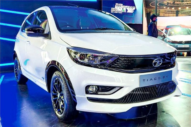 Tata Tiago EV Blitz Revealed Delhi Auto Expo 2023 