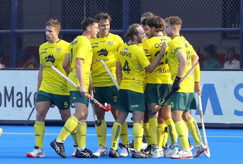 Hockey World Cup Australia thrash France with huge margin goal kvn