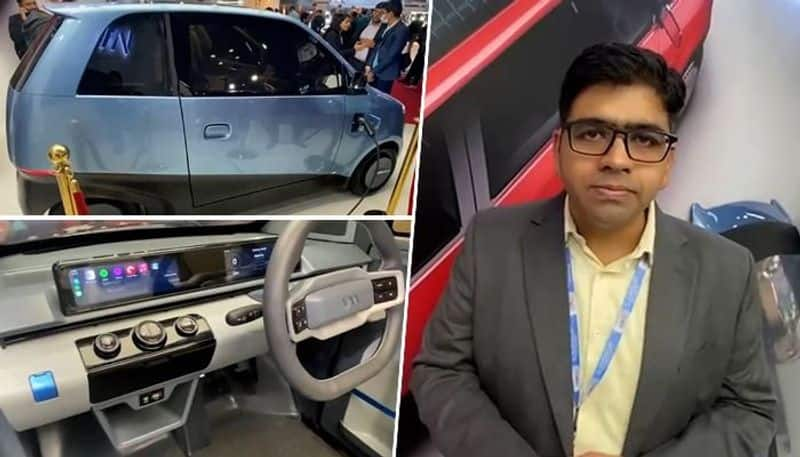 Auto Expo 2023: Meet Eva, India's first electric car with a solar option