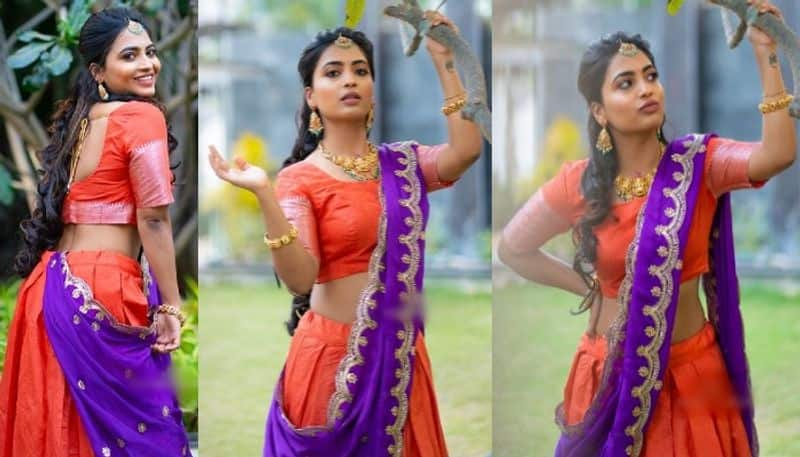 Bigg Boss Harika mesmerizing in traditional wear! 