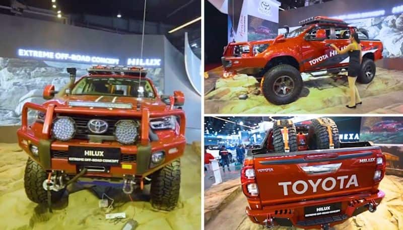 Toyota Hilux extreme off-road concept showcased at Auto Expo 2023 gcw