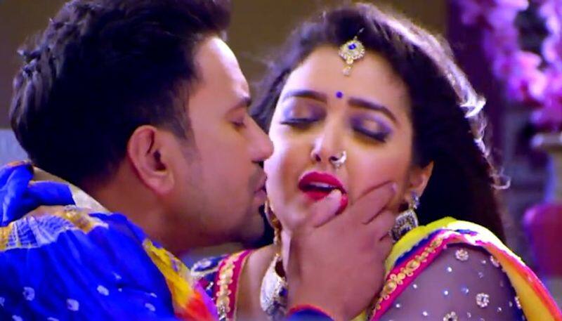 Bhojpuri SEXY photos, video: Amrapali Dubey, Nirahua's BOLD bedroom romance song goes viral; watch video RBA