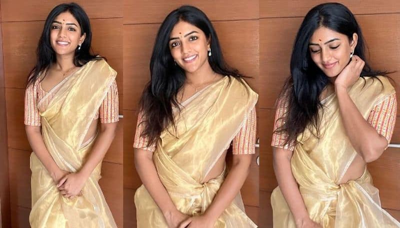 Telugu Actress Eesha Rebba mesmerizing in saree look!