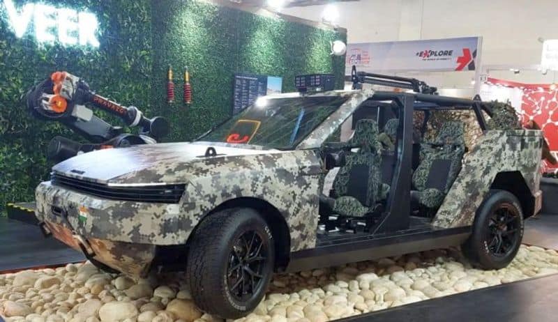 Auto Expo 2023: Introducing Veer, India's first electric Military Utility Vehicle