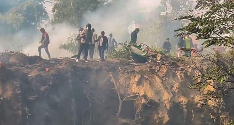 Nepal plane crash: Officials use drones to search for last 2 passengers at crash site