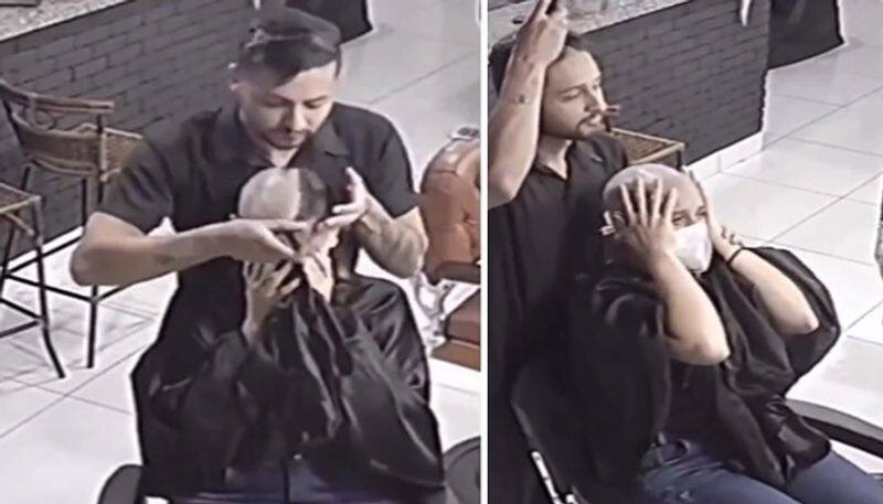 hair stylist cuts cancer patients hair then his own in solidarity