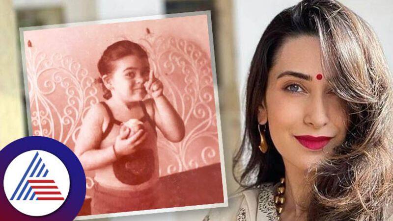 Karishma Kapoor childhood cute pic goes viral on social media