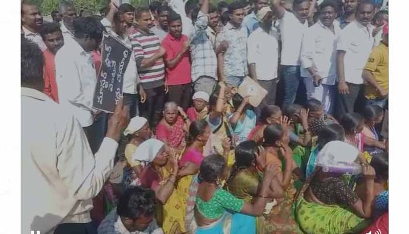 Jagtial Master plan:Tension prevails after  farmers protest  at Jagtial Collectorate 